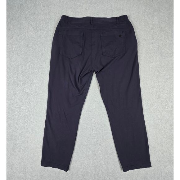 Public Rec Pants Mens 36x28 Blue Dealmaker Chino 5 Pocket Workday Golf Casual - Picture 2 of 16